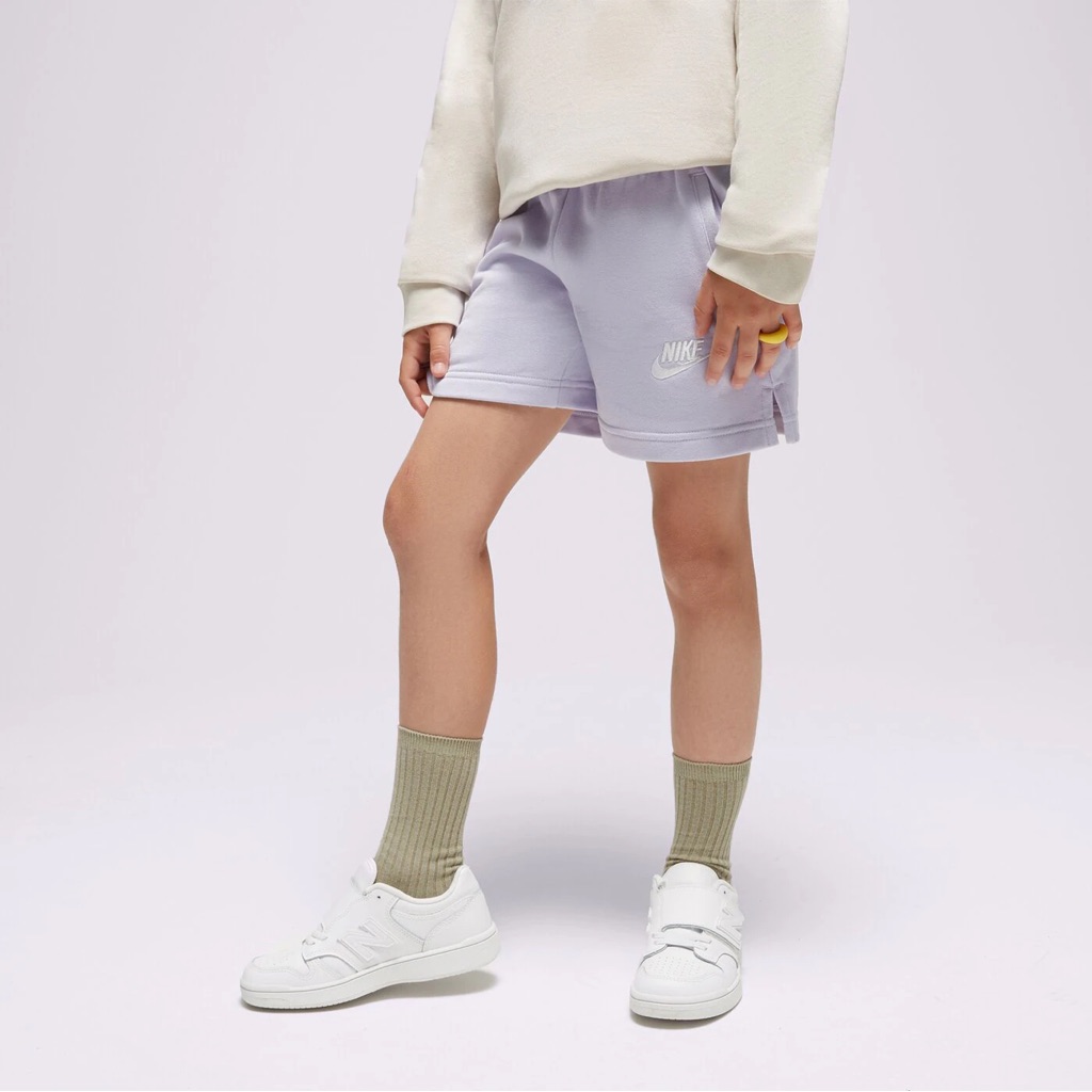 Brand New Nike Club Girls Sz Large French Terry Shorts Da1405 536 Purple LXl Brand New Nike Club Girls Sz Large French Terry Shorts Da1405 536 Purple LXl